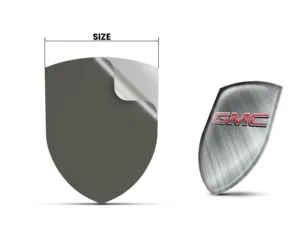 GMC Emblemas Silicona Auto Profesional Personalizable
